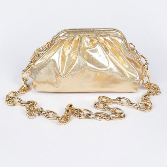 Metallic Pouch W Ccb Resin Chain - Picture 2 of 5